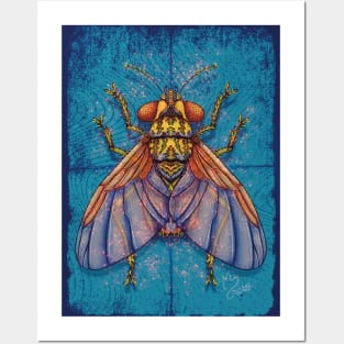 Surreal Insect - Fruit Fly Posters and Art